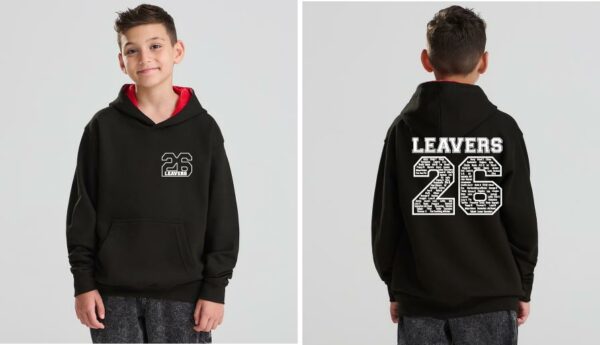 2026 Queen's Crescent Year 6 Leavers Varsity Hoody
