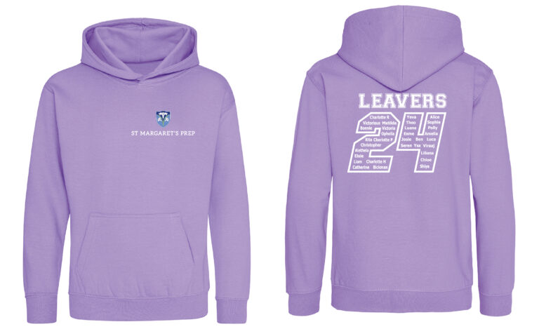 2024 St Margaret’s School Leavers Hoody – Team Schemes