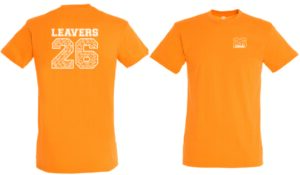 Leavers Tshirt 2026 Queen's Crescent Leavers Tshirts