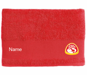 Calne Alpha SOL'S Island embroidered Towel