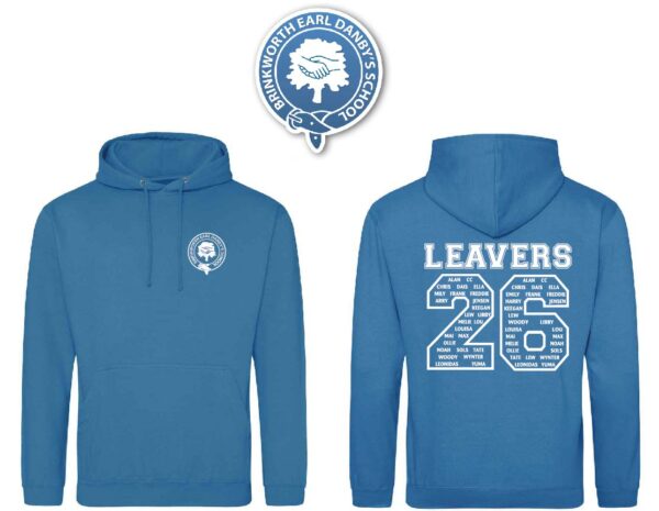 Brinkworth Earl Danby's Hoody 2026 Brinkworth Earl Danby's Leavers Hoody