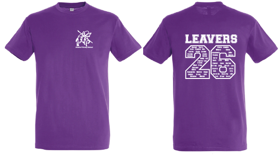 Hoody & Tshirt 2026 Aloeric Primary Leavers Tshirts