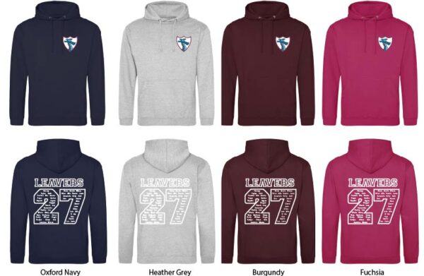 Corsham primary mock up 2027 Corsham Primary School Year 6 Leavers Hoody